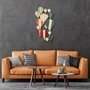 Wallity Kapadokya Accesorio Decorativo de Pared de Metal Multicolor